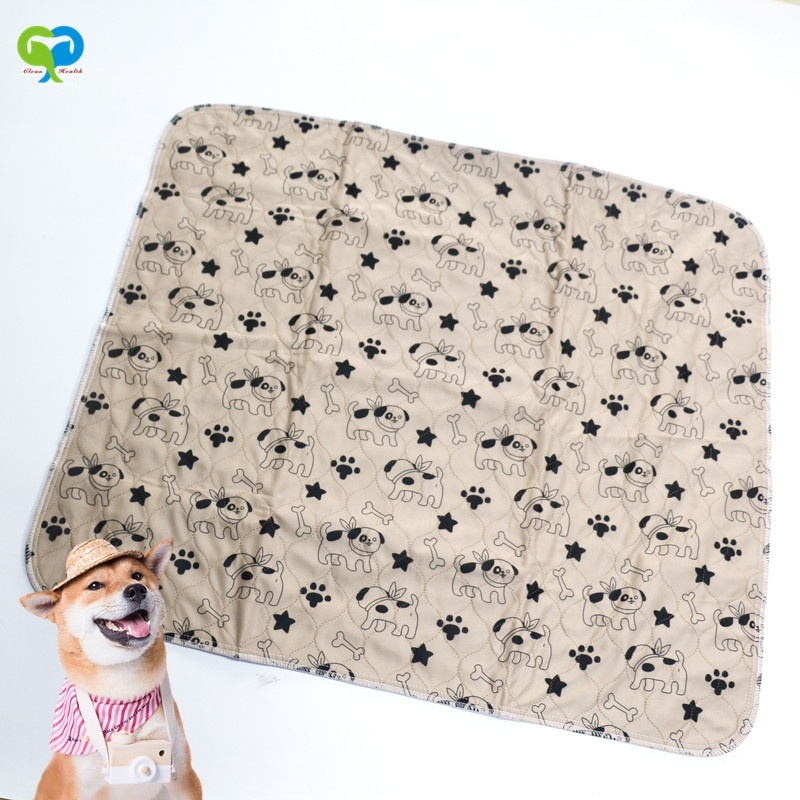 Pet Training Pad and Surface Dog Bed Protection / Washable & Reusable Puppy Pee Mat