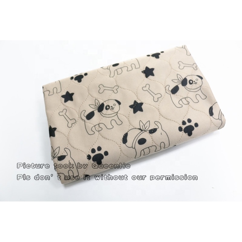 Pet Training Pad and Surface Dog Bed Protection / Washable & Reusable Puppy Pee Mat
