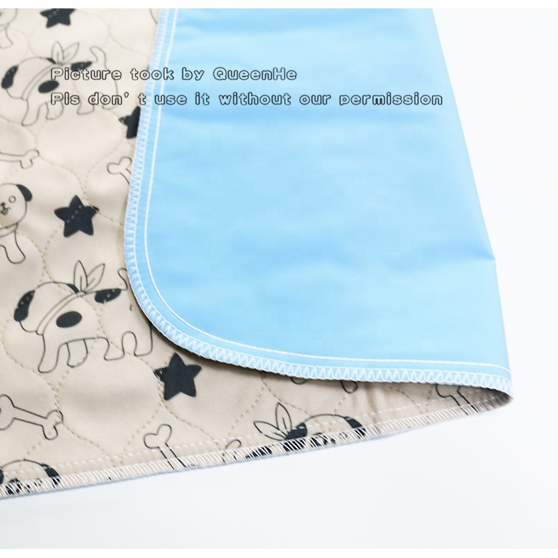 Pet Training Pad and Surface Dog Bed Protection / Washable & Reusable Puppy Pee Mat