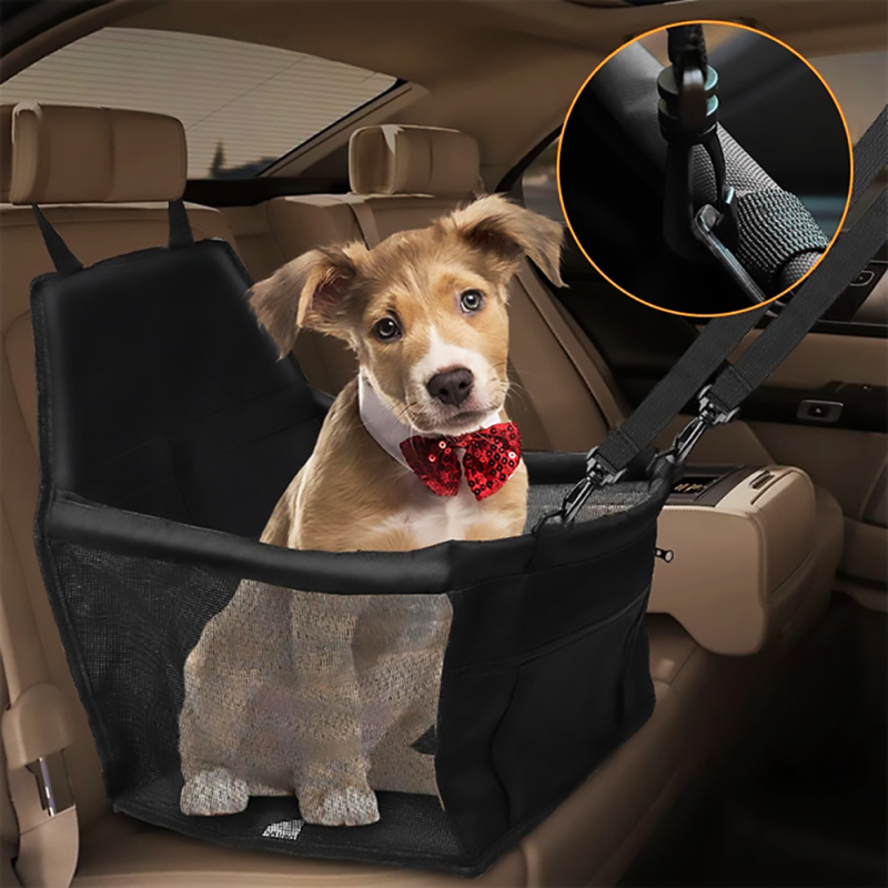 2 in 1 Deluxe Durable Waterproof Scratchproof Non-Slip Car Seat Covers for Dogs