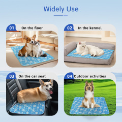 Reusable Pet Cooling Mat Ideal for Hot Weather to Help Pets Stay Chill and Relaxed
