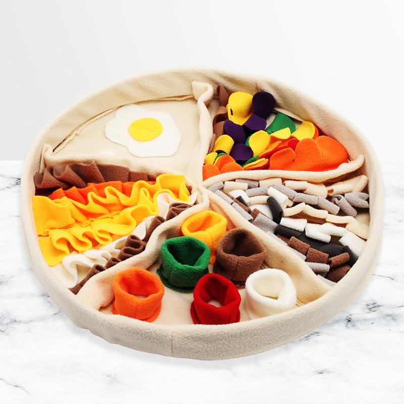 Wholesale Dogs Snuffle Mat Interactive Puzzle Feed Mat Bite Resistant Nosework Blanket for Stress Relief