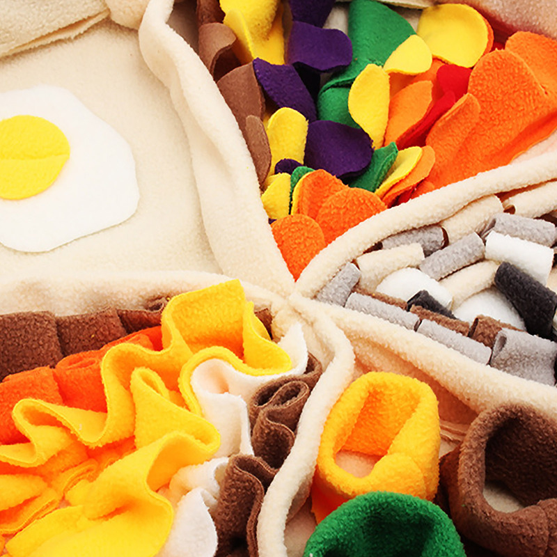 Wholesale Dogs Snuffle Mat Interactive Puzzle Feed Mat Bite Resistant Nosework Blanket for Stress Relief