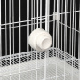 Wholesale Multifunctional Pet Cage Foldable Movable Rolling Removable Metal Classic Solid Button Breathable Rest House for Dogs