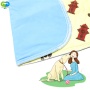 Large Size 3 layer  Reusable Printed Super Absorbent Waterproof Non Slip  Pet Training Dog Pee Pads
