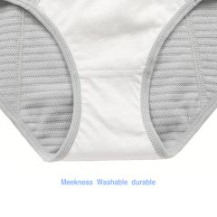 Over Night High Waist Menstrual Underwear Sanitary 4 Layers Leak Proof  Briefs Women's Period Panties