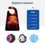 Wholesale Washable Rose Prints Adult Bib Reusable Waterproof Adult Bib With Optional Crumb Catcher