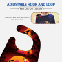 Wholesale Washable Rose Prints Adult Bib Reusable Waterproof Adult Bib With Optional Crumb Catcher