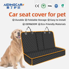 Wholesale Waterproof & Nonslip Pet Seat Cover Backseat Dog Car Seat Covers Side Flap for Cars, Trucks, and Suv's