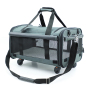 Wholesale Portable Breathable Pet Travel Carrier Bag With Locking Safety Zippers For Dog Cat