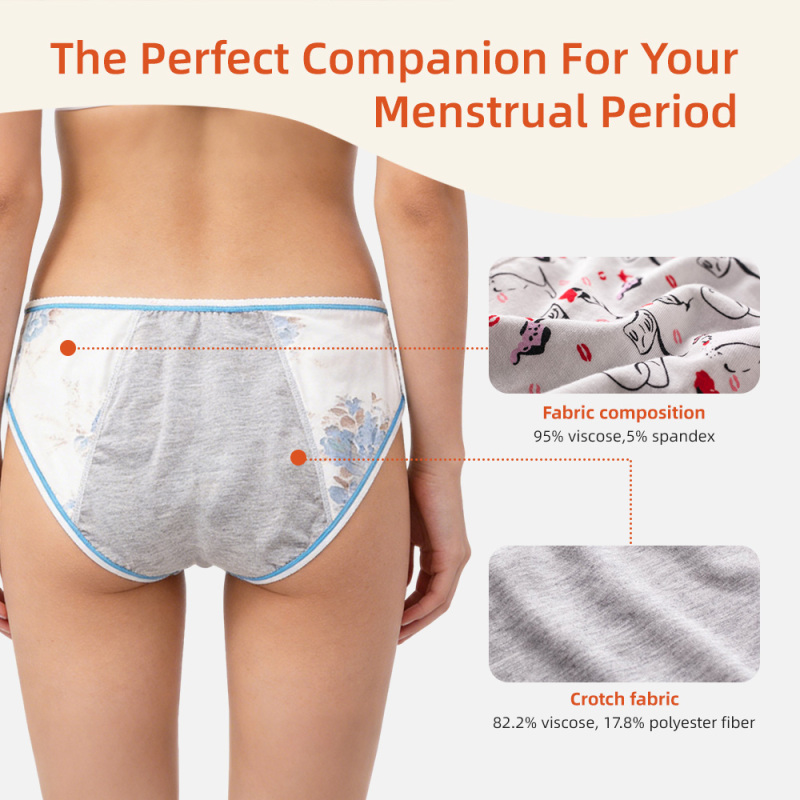 Ropa interior menstrual reutilizable sin costuras para mujer de Aidingcare