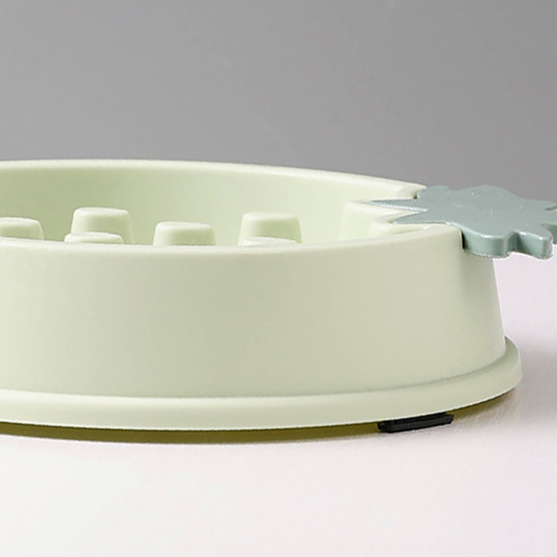 Wholesale  Anti-Slip Puppy Food Container Pet Healthy  PP Plastic Slow Food Bowl For Small Animal