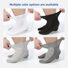 Soft Breathable Diabetic Crew Socks Moisture Wicking for Men Women