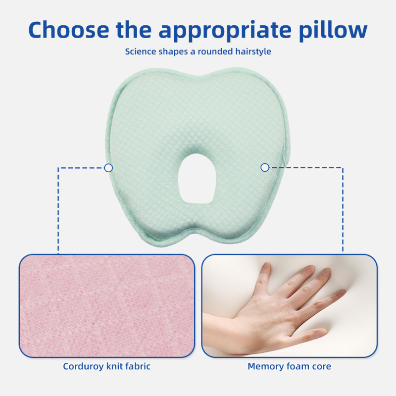Wholesale Travel Pillow Memory Foam Square Neck Pillow Comfortable Breathable Knitted Cover Anti-Dust Mite Removable Washable