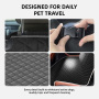 Wholesale Waterproof Seat Cover Hammock 600D Heavy Duty Scratch Proof Nonslip Durable Soft Back Seat Covers