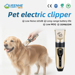 Wholesale Eco-Friendly Plastic Dog Shaver Clippers Low Noise Rechargeable Cordless Electric Quiet Hair Clippers Set for Dogs