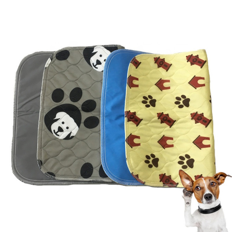 Washable Puppy Travel Pet Pee Pads Premium Pee Pads for Dogs