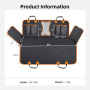 Wholesale Waterproof Scratch Prevent Antinslip Dog Car Hammock Car Seat Covers for Dogs