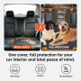 Wholesale Waterproof Scratch Prevent Antinslip Dog Car Hammock Car Seat Covers for Dogs