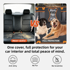 Wholesale Waterproof Scratch Prevent Antinslip Dog Car Hammock Car Seat Covers for Dogs