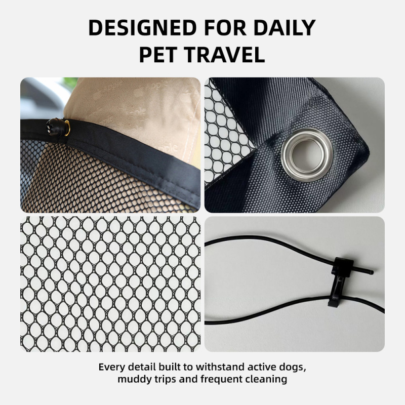 Wholesale Waterproof Scratch Prevent Antinslip Dog Car Hammock Car Seat Covers for Dogs