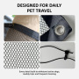Wholesale Waterproof Scratch Prevent Antinslip Dog Car Hammock Car Seat Covers for Dogs