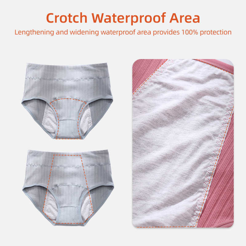 Pack de bragas menstruales reutilizables y transpirables para mujer de Aidingcare