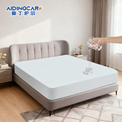 Adingcare Waterproof Mattress Cover Full Size Washable Hypoallergenic Mattress Encasement