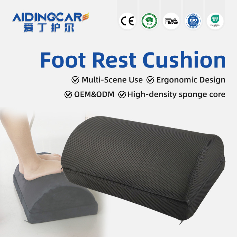 Wholesale Sciatica Pain Relief Memory Foam Side Sleeper Pillow Knitted Cover Anti-Dust Mite Removable Washable for Hip Lower