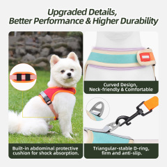 Wholesale Pet Product Pet Harness Step-in Breathable Puppy Dog Harnesses for Small Medium Dog