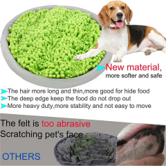 卸売犬のスナッフルマットは、自然な採餌スキルを奨励します嗅覚トレーニングのためのスナッフルマット