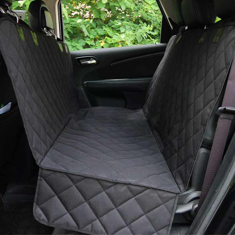Custom Non-Slip Dogs Pet Car Seat Protector Waterproof Bench Car Pet Backseat Cover