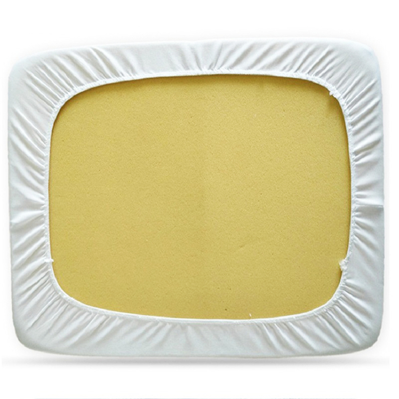 Full Size Soft Breathable Bamboo Terry Mattress Protector Waterproof Noiseless Bed Cover Knitted Technique for Hospital Use