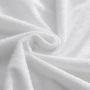 Full Size Soft Breathable Bamboo Terry Mattress Protector Waterproof Noiseless Bed Cover Knitted Technique for Hospital Use