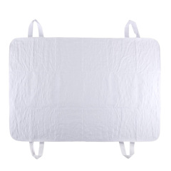 Washable Bed Pad/Reusable Underpad /Incontinence Pads Leak Proof Mattress positioning protective bed pad with 4 handles