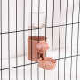Wholesale Pet Cage Suspended Water Dispenser Hanging Automatic Small Animal Water Bottle Bowl
