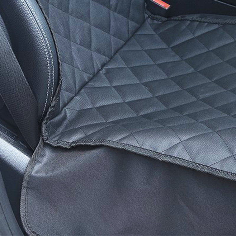Dog Car Seat Cover Waterproof Covers Fold Down Flaps for Full Front Coverage or Small Basket Hammock