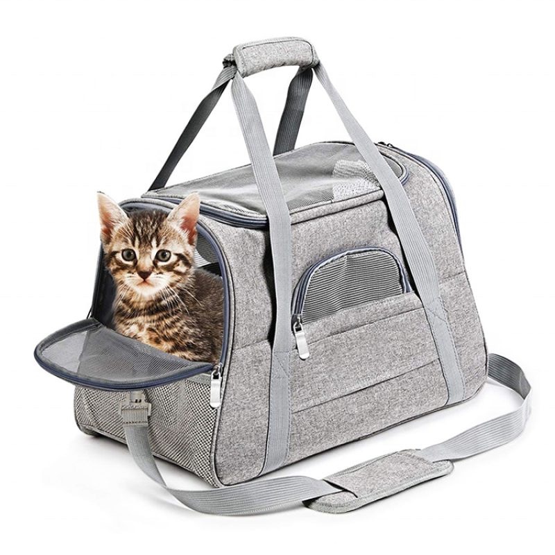 Hot Sell Portable Foldable Pet Travel Carrier Bag For Small Dogs And Cats