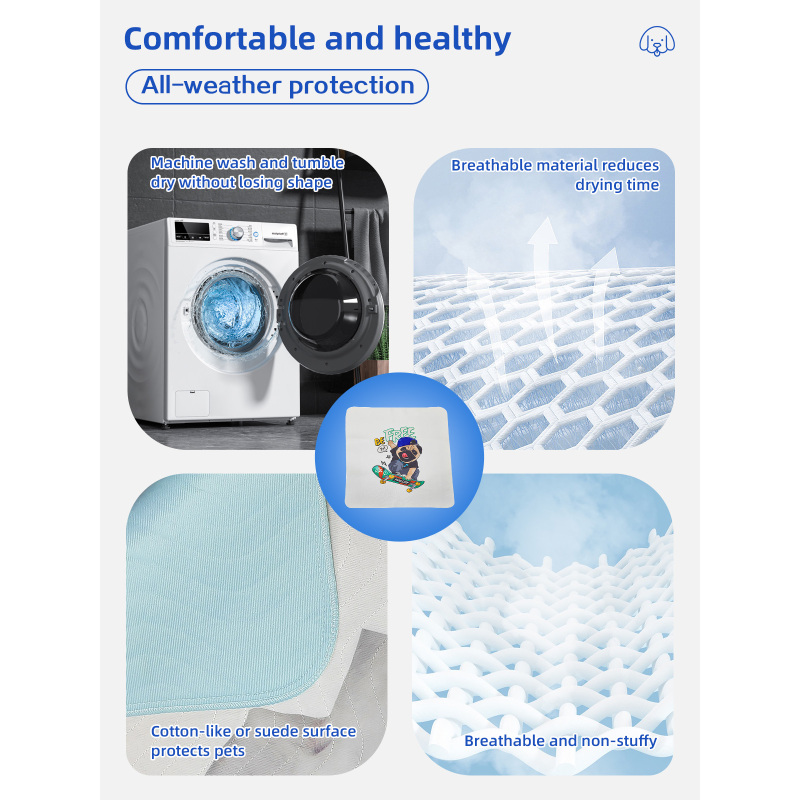 Wholesale Super Absorbent Waterproof Dog Pads Leak Proof Odor Control Pet Supplies Training Pads