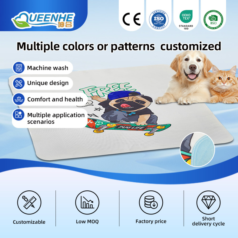 Wholesale Super Absorbent Waterproof Dog Pads Leak Proof Odor Control Pet Supplies Training Pads