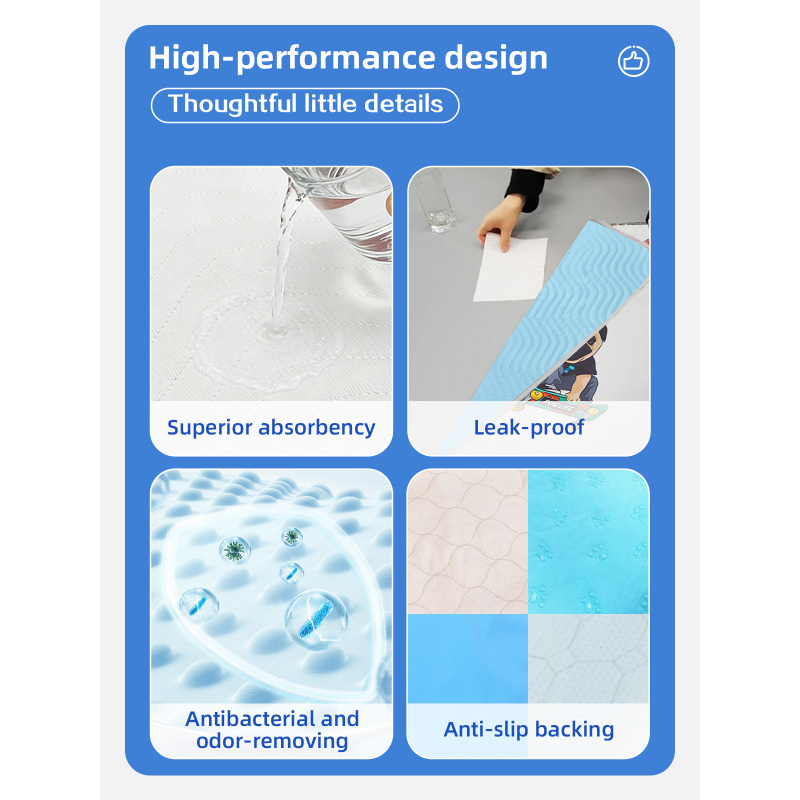 Wholesale Super Absorbent Waterproof Dog Pads Leak Proof Odor Control Pet Supplies Training Pads