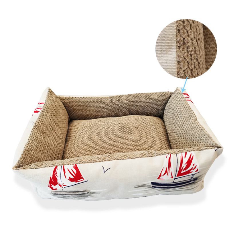 2021 new pet beds wholesale washable luxury large cat pet sofa dog bed