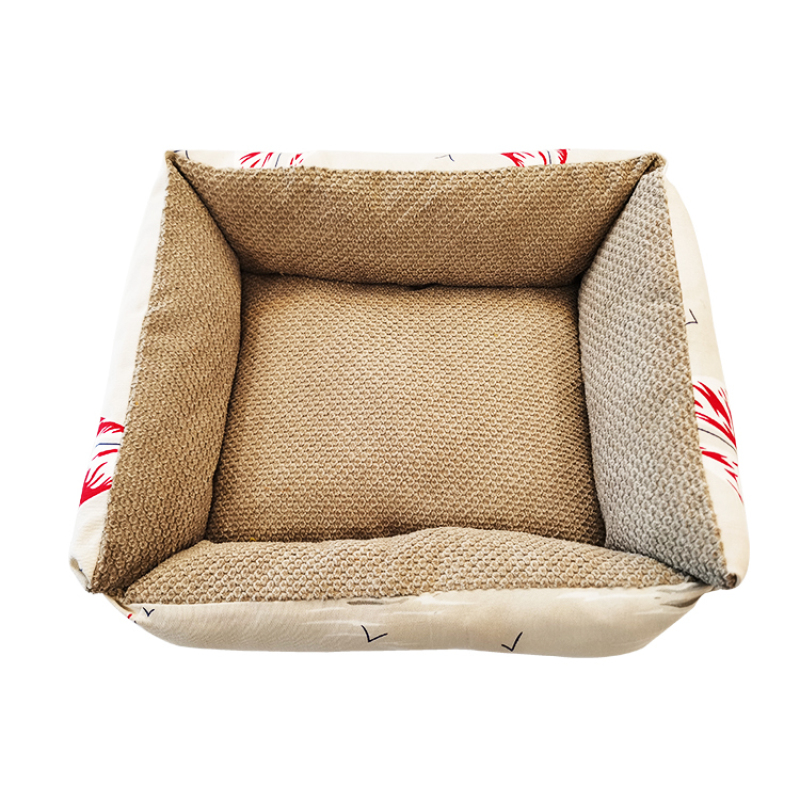 2021 new pet beds wholesale washable luxury large cat pet sofa dog bed