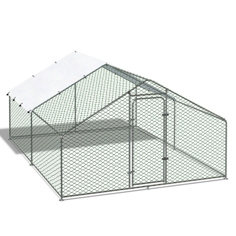 Wholesale Multifunction Playpen Exercise Pen Foldable Backyard Metal Coop Chicken Cage Enclosure Duck Rabbit Cat Crate