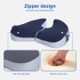 Wholesale Thick Memory Foam Chair Cushions Non-Slip Back Coccyx Tailbone Relief Seat Cushion Lumbar Pillows Seat Cushions Seat