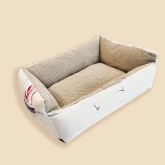 Wholesale Rectangle Scratch Proof Dog Nest Hot sale luxury Dog Bed Pet Bed