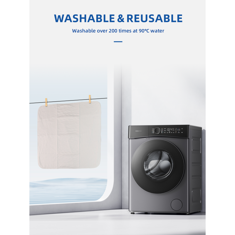 Дышащая многоразовая прокладка для мочи для взрослых Adingcare, быстросохнущая, моющаяся