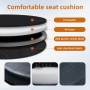 Wholesale Swivel Seat Cushion 360 Degree Rotating PU Faux Leather Removable Washable for Elderly and Pregnant Women