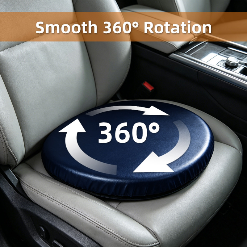 Wholesale Swivel Seat Cushion 360 Degree Rotating PU Faux Leather Removable Washable for Elderly and Pregnant Women