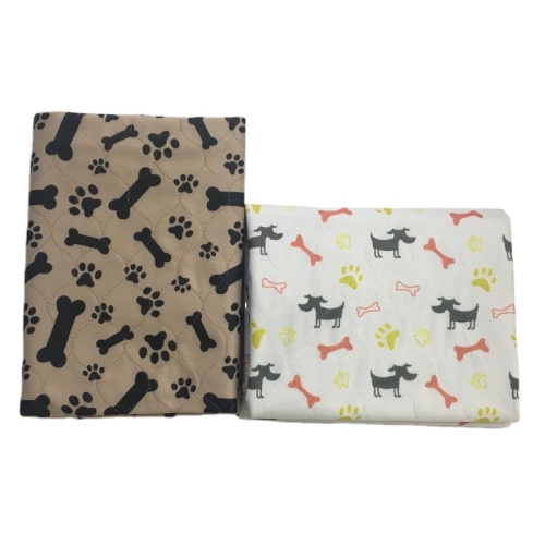 Pet Absorbent Travel Pee Pads for Meat - Machine Washable and Reusable - For Puppy, Medium and Small Dogs